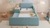 Letto imbottito Sweiko, letto singolo con scrivania e Anteprima dell’immagine prodotto 10