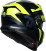 Kask AGV K7 Glimpse, czarny/żółty, M (57/58) Podgląd zdjęcia produktu 6