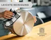 DIVORY Schmorpfanne 28 cm – Hohe Edelstahl Servierpfanne Produktbild-Vorschau 6