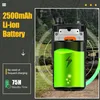 A walkie-talkie with a large battery displayed in a natural outdoor setting, highlighting its battery capacity and standby time. Produktbild-Vorschau