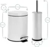 Harbour Housewares Rundes Toilettenbürsten- und Produktbild-Vorschau 4