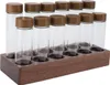 12pcs Kaffeebohnen Lagerung Röhren Glas versiegelt Produktbild-Vorschau 4