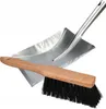 Kehrschaufel + Besen-Set aus Metall Produktbild-Vorschau 4