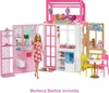 Barbie mit Wohnung Puppenhaus mit Figur, Möbel und Zubehör, Produktbild-Vorschau 8