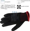 12 Paar Arbeitshandschuhe Polyester Polyethan Beschichtet Produktbild-Vorschau 5