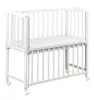Baby-Delux Beistellbett Stillbett Babybett 90x40 weiß inkl. Produktbild-Vorschau 4