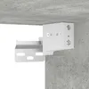 Skříň na obuv Betonová šedá 103 x 30 x 67 cm kompozitní Náhled obrázku produktu 8
