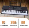FCH 61 Tastatur Elektroklavier, Digitale Keyboard tragbar  Produktbild-Vorschau 4