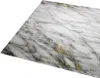 Teppich modern Wohnzimmerteppich Marmor Optik in creme grau Produktbild-Vorschau 2
