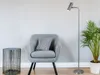 TRIO LIGHTING Stehleuchte Marley nickel Höhe 151 cm Metall Produktbild-Vorschau 5