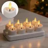 8 Stück LED Teelichter mit Fernbedienung und Produktbild-Vorschau 5