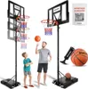 tectake® Basketballkorb Dirk Outdoor mit Rollen, inklusive Produktbild-Vorschau 2