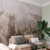 Selbstklebende Folie Fototapete - Forest motif - deer with Produktbild-Vorschau 1