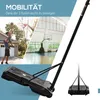 HOMCOM Basketballkorb Outdoor 175-215 cm 5 Stufige Produktbild-Vorschau 5