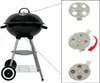 Grill ogrodowy węglowy na kółkach zamykany półka BBQ 1014 Podgląd zdjęcia produktu 2