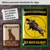 Jäger Blechschild retro WAIDMANNSHEIL - Schild Jäger als Produktbild-Vorschau 7