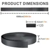 YZNAHRE Sichtschutzstreifen für Doppelstabmatten 65m x 19cm Produktbild-Vorschau 2
