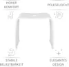 Badhocker MERAN XL aus Acryl weiß, für die Dusche geeignet, Produktbild-Vorschau 7