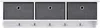 Wandgarderobe Horsens 100x20x30cm mit 3 Aufbewahrungsboxen Produktbild-Vorschau 3