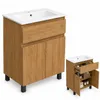 Badezimmerschrank mit Waschbecken und Schublade, 60 cm, Produktbild-Vorschau 3