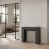 Ausziehbare Konsole 90x25/181 cm Slick Anthrazit Produktbild-Vorschau 6