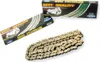 KMC Kette 420 / 136 Clipschloss gold / schwarz Produktbild-Vorschau 1