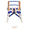 vidaXL Klappschlitten mit Rückenlehne Holz 119 cm Blau Produktbild-Vorschau 2