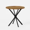 Runder Tisch 80cm, X-Beine, Bauernstil, Esstisch, für Produktbild-Vorschau 10