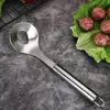 Fleischbällchenhersteller,2 Stück Edelstahl Löffel Produktbild-Vorschau 5