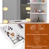 SONNI biała komoda 70x40x140cm Komoda z oświetleniem LED o Podgląd zdjęcia produktu 6