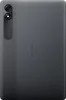 The back of a black tablet is shown. Produktbild-Vorschau