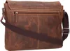 Greenburry Borsa a tracolla messenger in pelle vintage Anteprima dell’immagine prodotto 17
