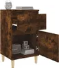 vidaXL Nočné stolíky 2 ks. Údený dub 40x35x70 cm Náhľad obrázku produktu 5