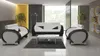 Ledersofa Sofa + USB Sofa 3 Sitzer Relaxcouch mit Produktbild-Vorschau 4