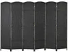 HOMCOM Paravento a 6 ante 240 x 170 cm Divisorio in legno Anteprima dell’immagine prodotto 1