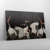 Bild auf Leinwand - Leinwandbild - 3 Teile - Kraniche Vögel Produktbild-Vorschau 4