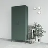 Jan Nowak Kleiderschrank 2 Türig, Metallschrank Glitzernd - Produktbild-Vorschau 4
