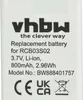 vhbw Akku Ersatz für Swisstone RCB03S02 für Handy Produktbild-Vorschau 5