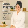Betz 2 Stück Frottee Haarturban BERLIN Turban mit Knopf Produktbild-Vorschau 6
