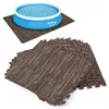 Tappeto Puzzle Bestway Effetto Legno 50x50 cm per Piscina e Anteprima dell’immagine prodotto 4