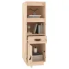 vidaXL Highboard 34x40x108,5 cm Massivholz Kiefer Produktbild-Vorschau 4