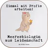 Mr. & Mrs. Panda Holzuntersetzer Meeresbiologin Produktbild-Vorschau 1