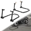 Peviasot Motorrad Montageständer Set vorne hinten Schwarz Produktbild-Vorschau 8