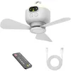 Mobiler Akku Deckenventilator mit Licht 8000mAh USB-C Produktbild-Vorschau 7