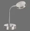 JUST LIGHT HENSKEN LED Tischleuchte Warmweiss 5W stahl Produktbild-Vorschau 1