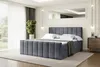 A bedroom scene with a large bed as the focal point. Produktbild-Vorschau