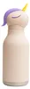 A beige unicorn-themed insulated water bottle for children. Anteprima dell’immagine prodotto
