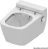 Tece Wand-WC Teceone mit Duschfunktion Weiß Spülrandlos Produktbild-Vorschau 15