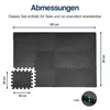 Hulser Fitness Puzzlematte - 30 x 30 x 1 cm - 24 Stück - Produktbild-Vorschau 8