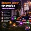 6 Stück Halloween Solarleuchten Geist, LED Garten Produktbild-Vorschau 6
